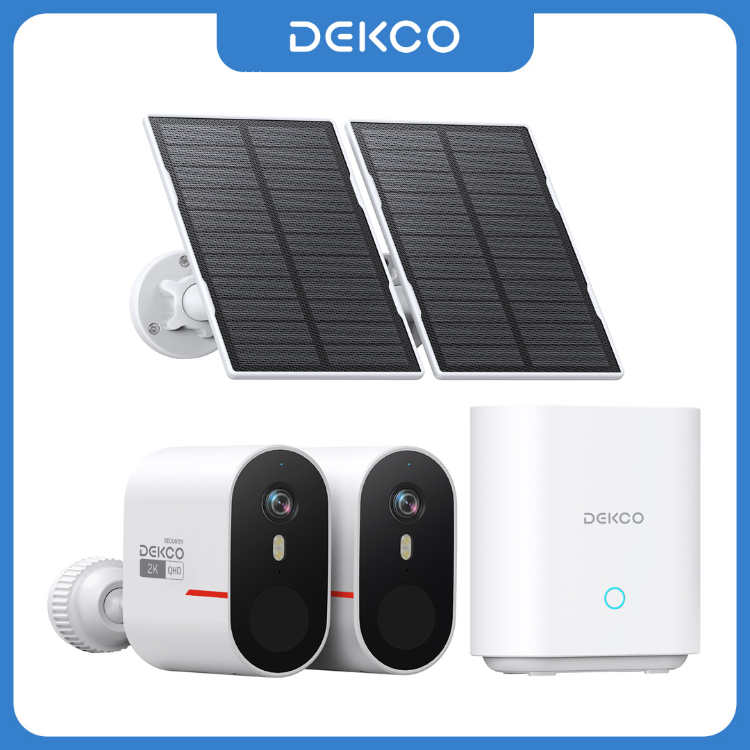 Garden Camera - Sistema di Telecamere Solari WiFi Dekco