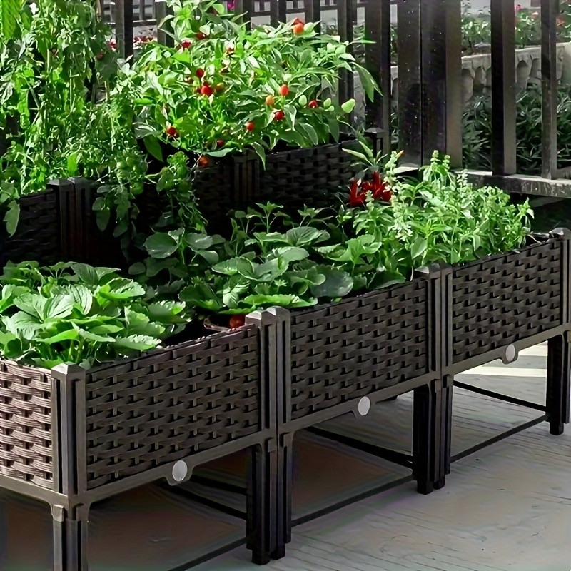 Self Watering Planter - Fioriera Rialzata da Giardino, Contenitore per