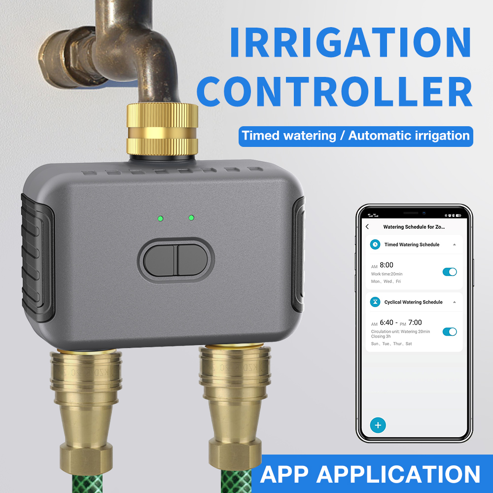 Automatic Watering - Tuya timer per irrigazione a 2