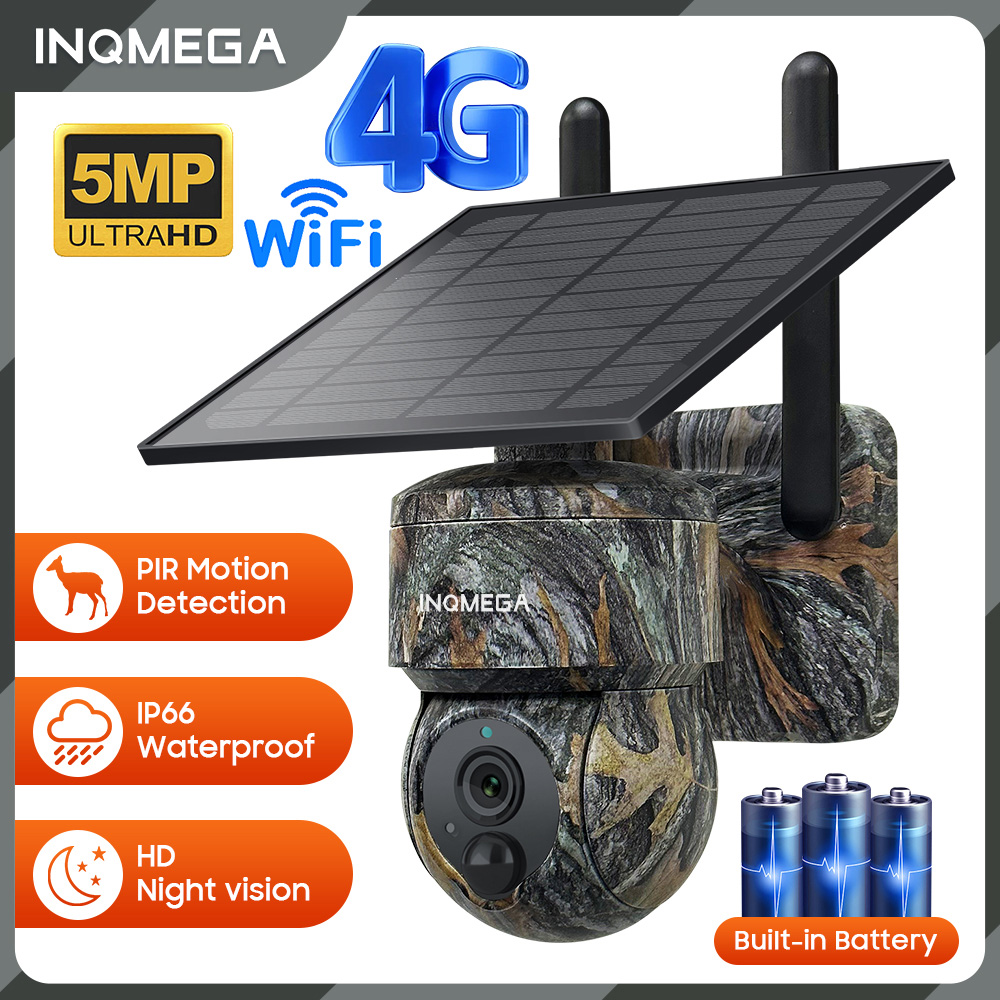 INQMEGA 5MP 4G / WIFI Telecame - Garden Camera recensione e prezzo