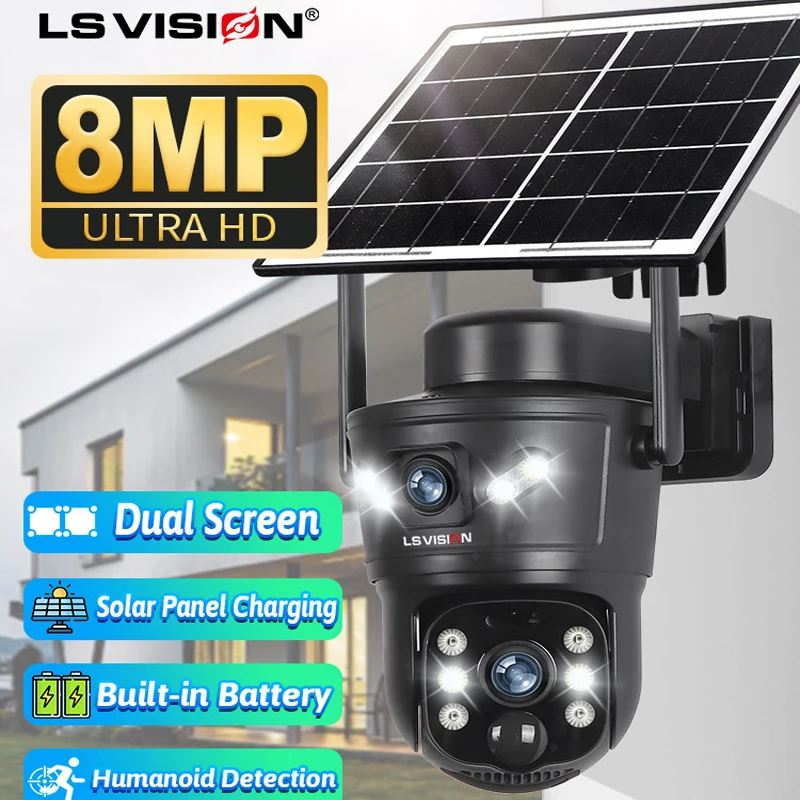 LS VISION 8MP 4G Telecamera so - Garden Camera recensione e prezzo