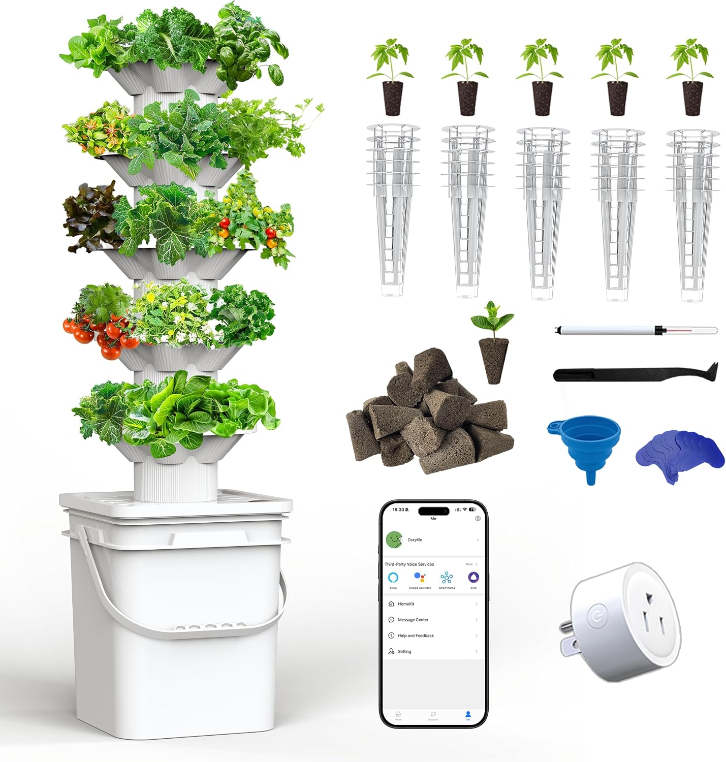 Kit Sistema di Coltivazione Id - Hydroponic Tower recensione e prezzo
