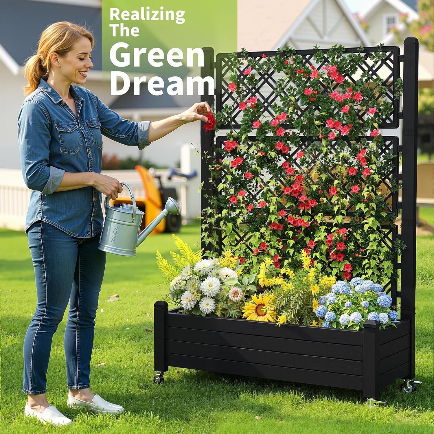 Fioriera rialzata con tralicci - Self Watering Planter recensione e prezzo