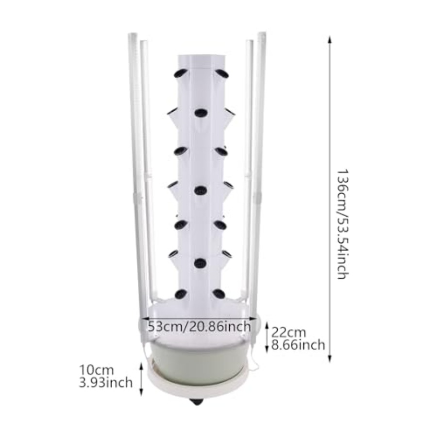 Torre di coltivazione idroponi - Hydroponic Tower recensione e prezzo